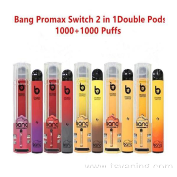 Newest Bang Double 2000 Puffs Vapes